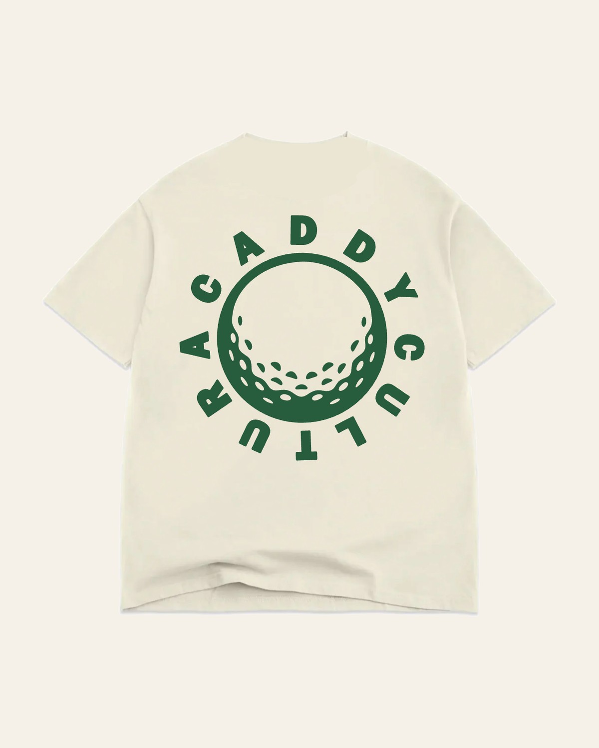 Fore The Culture Tee in cream, back