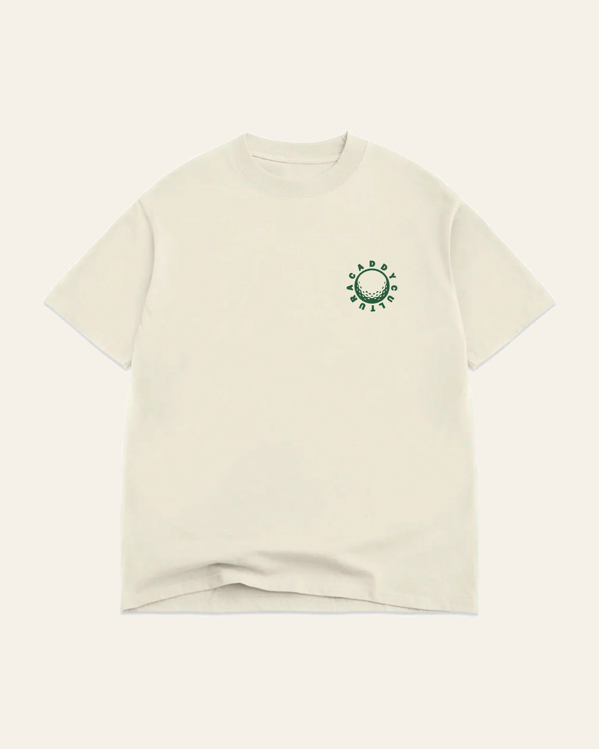 Fore The Culture Tee in cream, front
