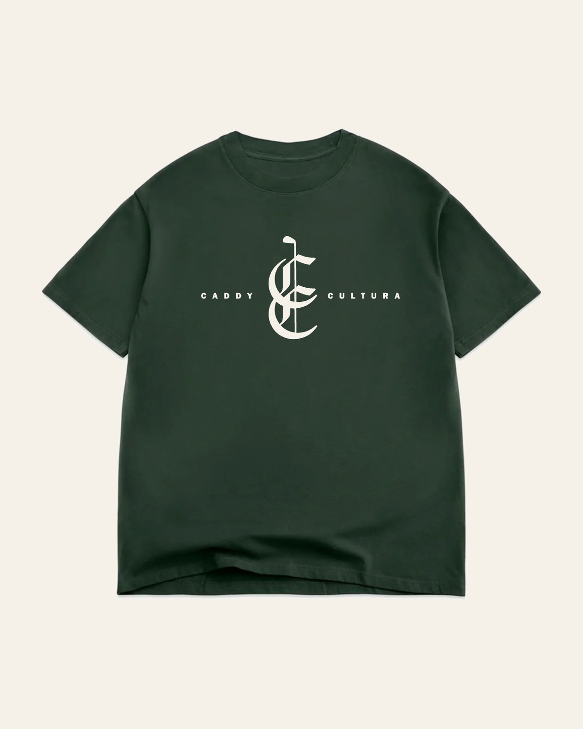 The Signature Tee in forest green